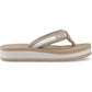 Rocket Dog Monica Nylon PU Textile Women's Tan/Off White Espadrilles
