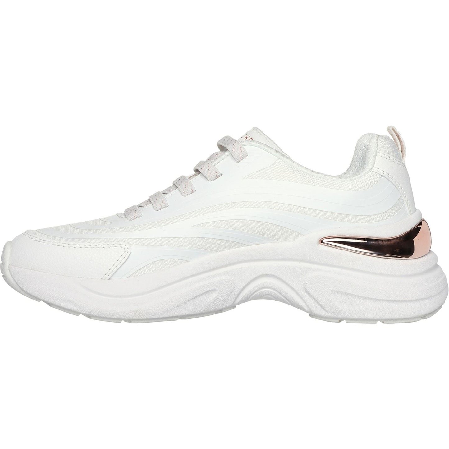 Skechers Women's Hazel Step N Flow Trainer in White