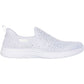 Skechers Virtue Icon Textile Women's White/Silver Standard Trainers