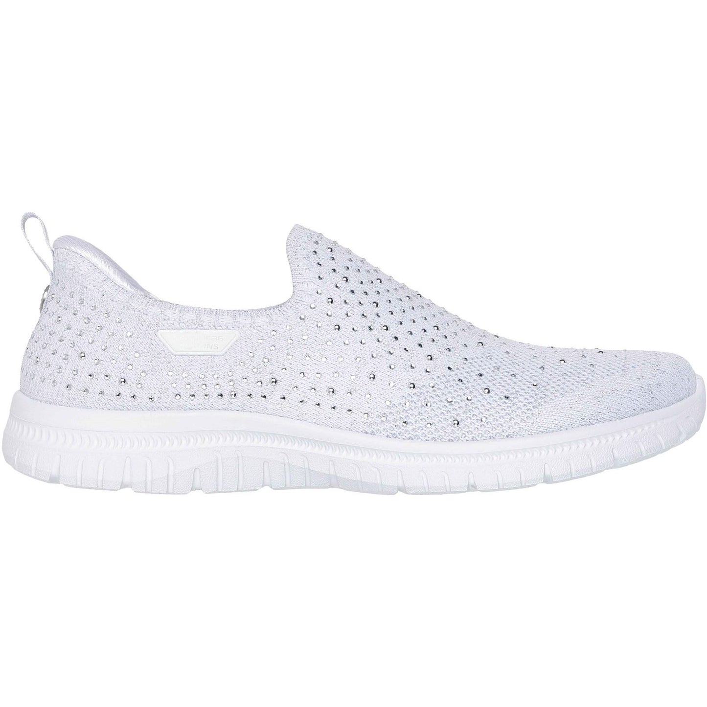 Skechers Virtue Icon Textile Women's White/Silver Standard Trainers
