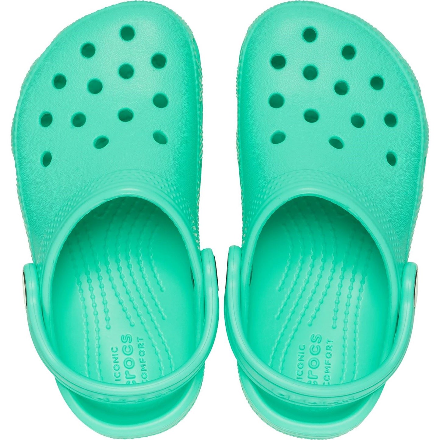Crocs Toddler Classic Clog Thermoplastic Lagoon Loafers