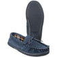 Cotswold Men's Alberta Moccasin Slipper in Navy