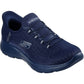 Skechers Summits Classy Night Textile Women's Dark Navy Trainers