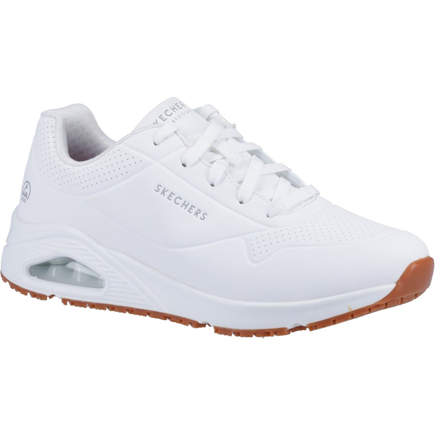 Skechers Workwear Work Relaxed Fit: Uno SR Women's White Safety Trainers