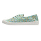 Penguin Anita Canvas Women's Sage Floral Pumps