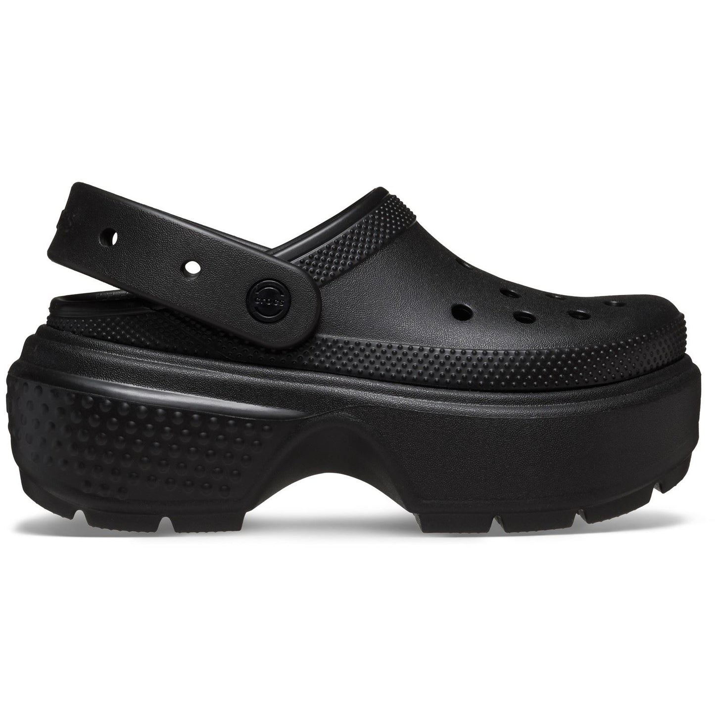 Crocs Unisex Stomp Clog in Black