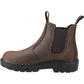 Amblers Safety FS128 Hardwearing Pull On Safety Dealer Boot in Brown