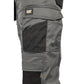Caterpillar Essential Knee Pocket Stretch Holster Polyester Men's Grey Outdoor Trousers