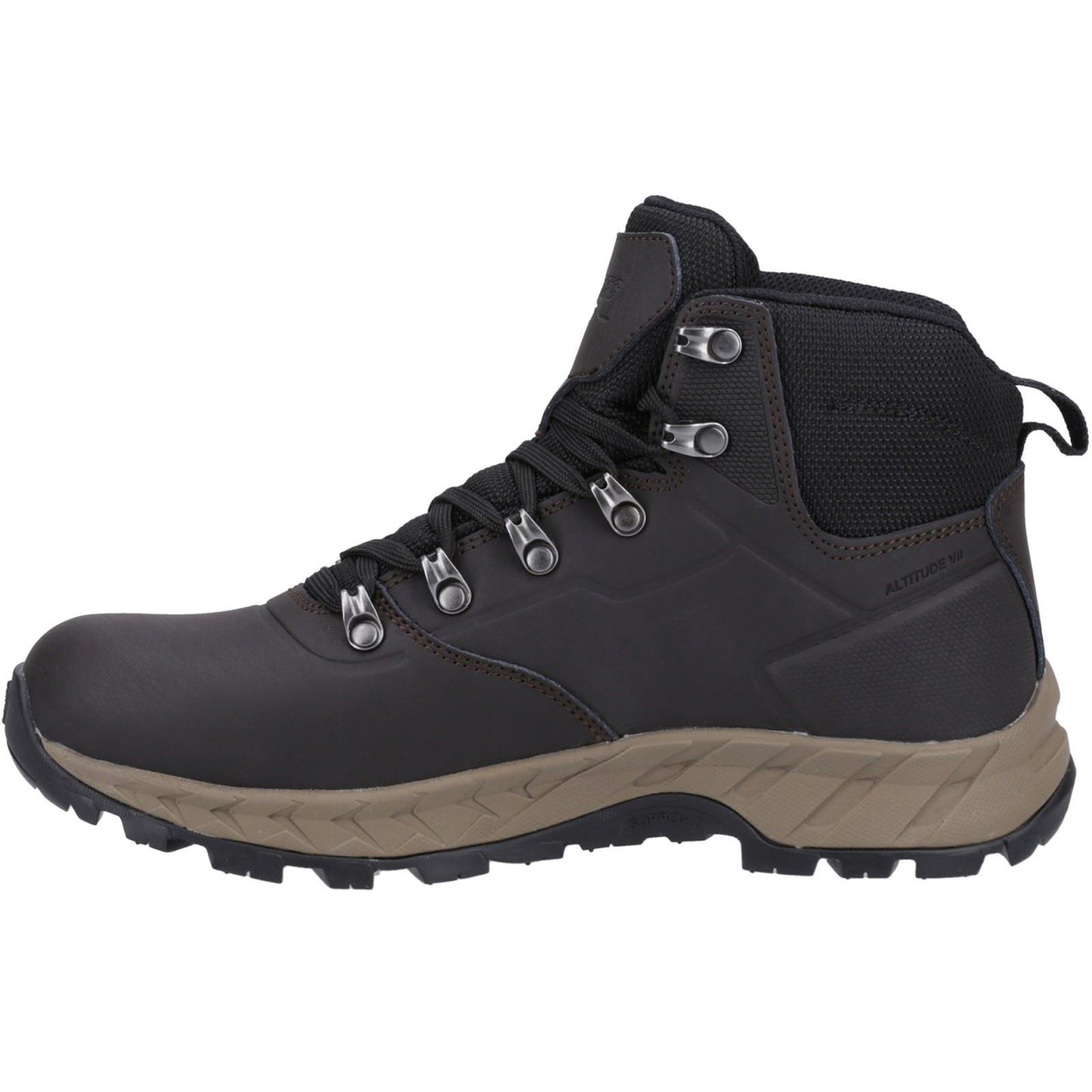 Hi-Tec Altitude VII WP Leather/Polyester Men's Chocolate Hiking Boots
