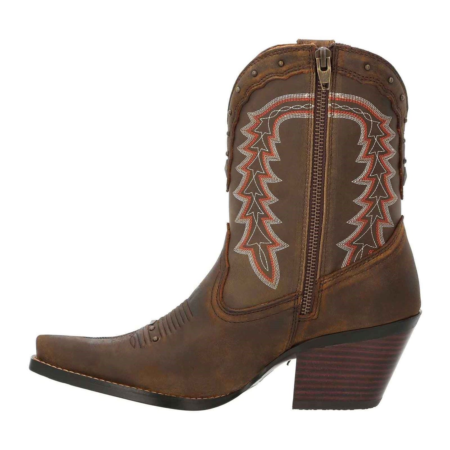 Durango Women's Crush Ankle Boot in Pecan