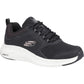 Skechers Women's Vapor Foam Trainer in Black/Pink