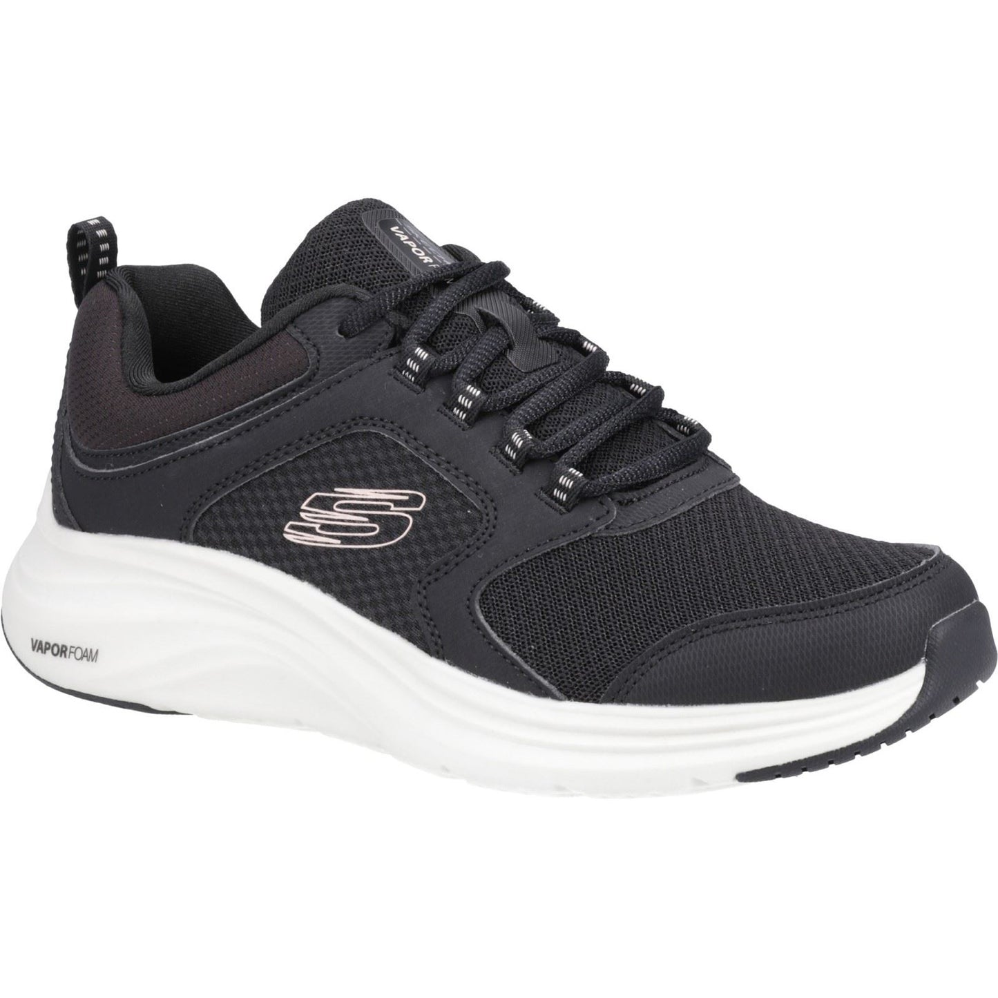 Skechers Women's Vapor Foam Trainer in Black/Pink