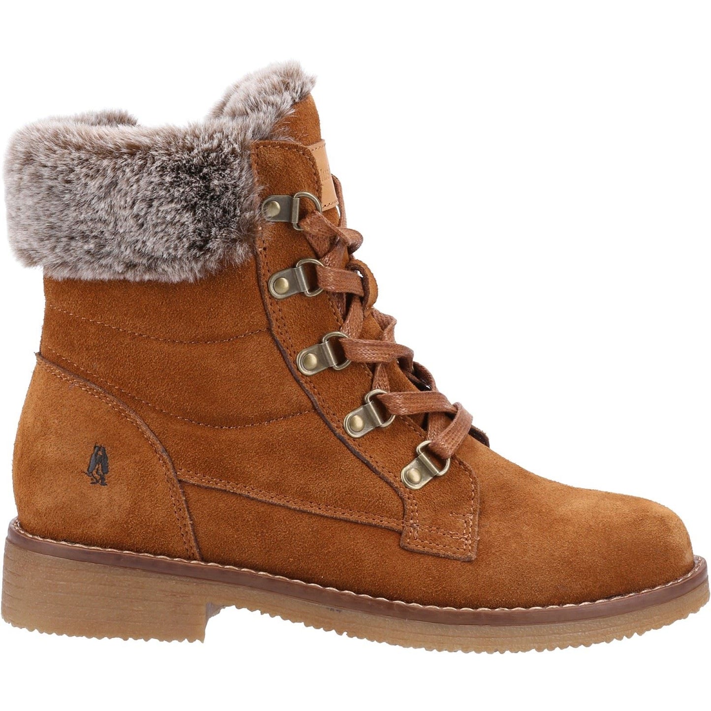 Hush Puppies Women's Florence Mid Boot in Tan