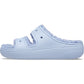Crocs Women's Classic Cozzzy Sandal in Blue Calcite