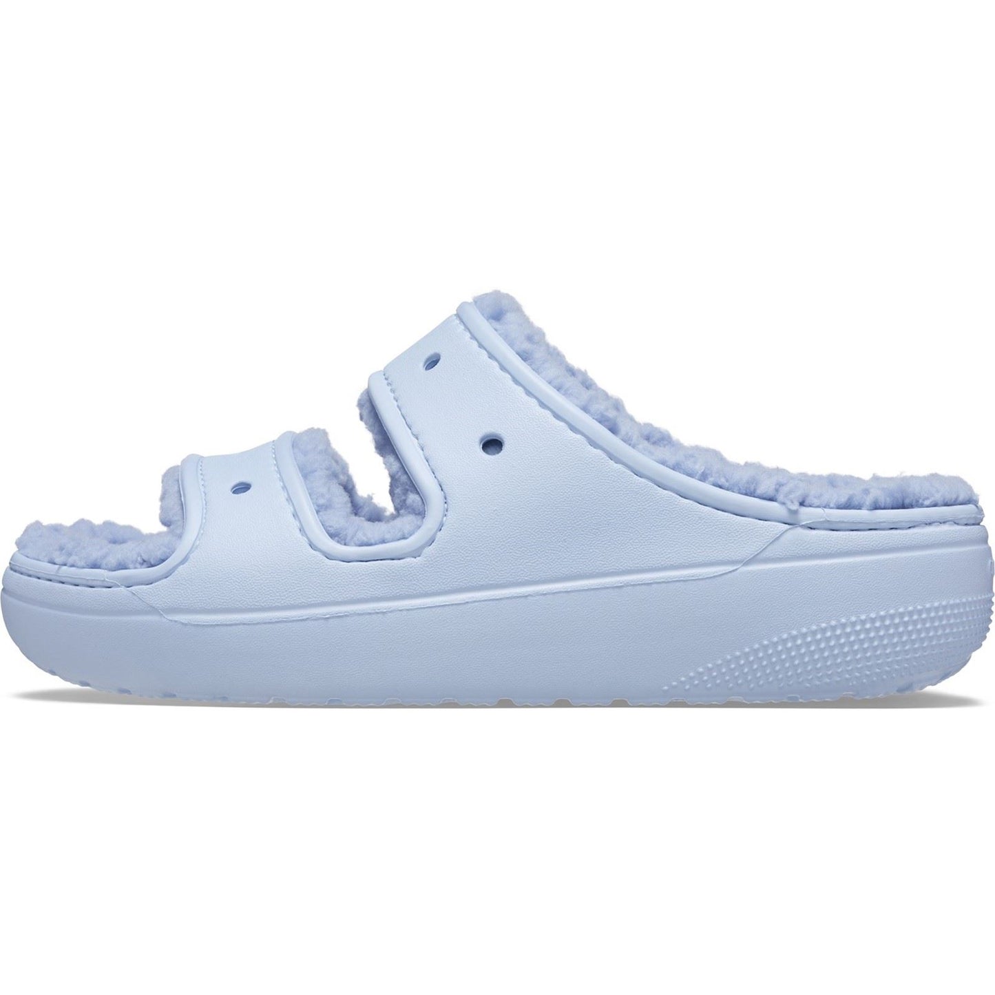 Crocs Women's Classic Cozzzy Sandal in Blue Calcite
