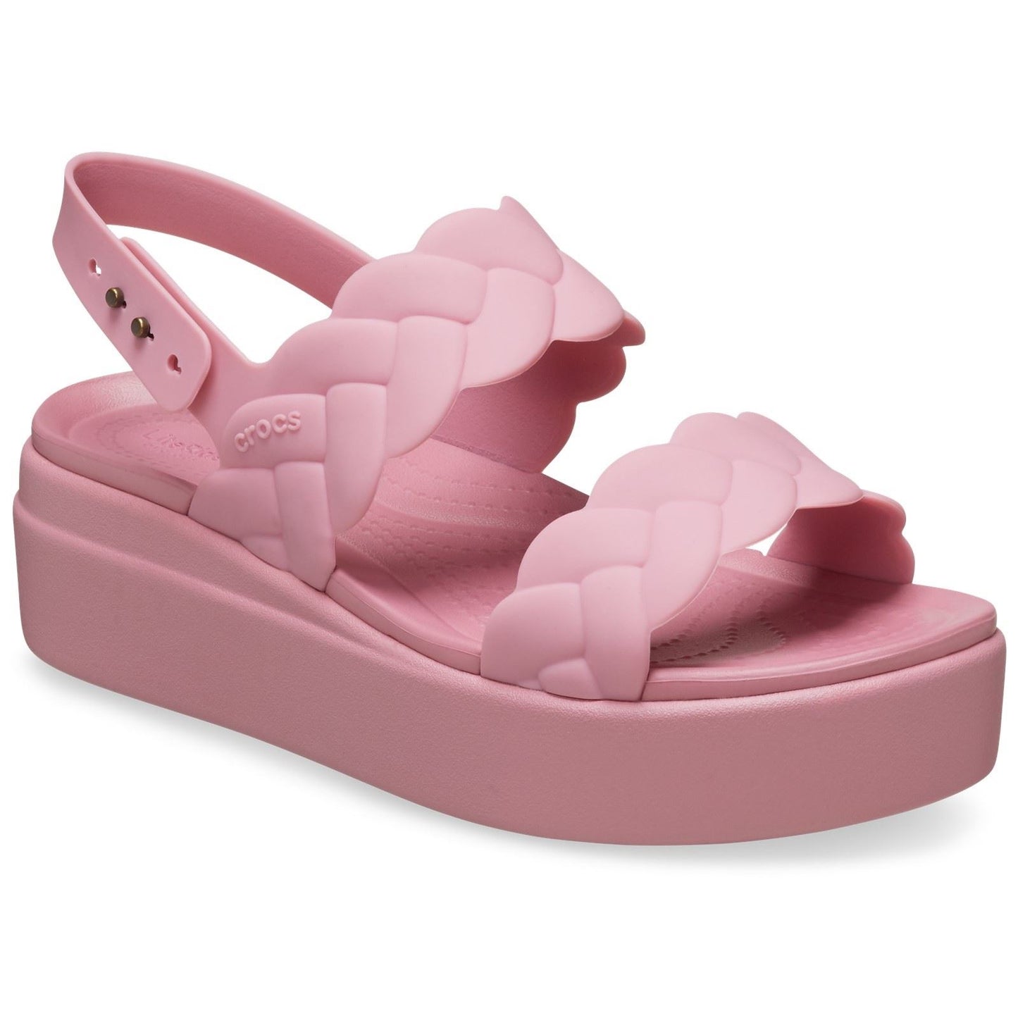 Crocs Brooklyn Woven Thermoplastic Women's Rosette Sandals
