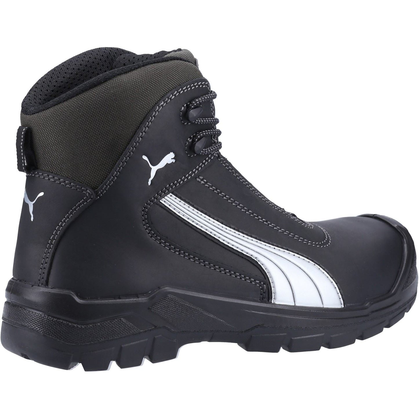 Puma Safety Men's Cascades Mid S3 Safety Boot in Black