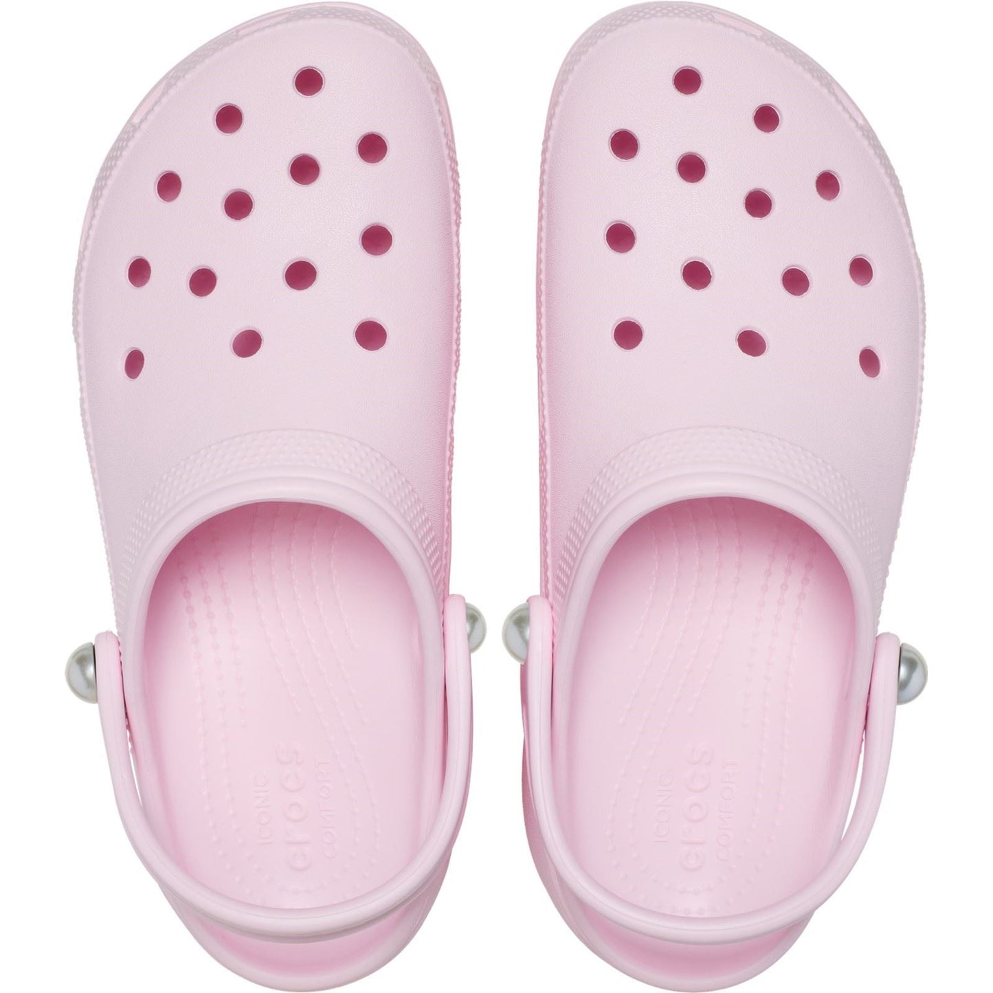 Crocs Classic Platform Thermoplastic Women's Pink Milk Clogs