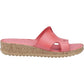 Hush Puppies Eloise Leather Women's Coral Sandals
