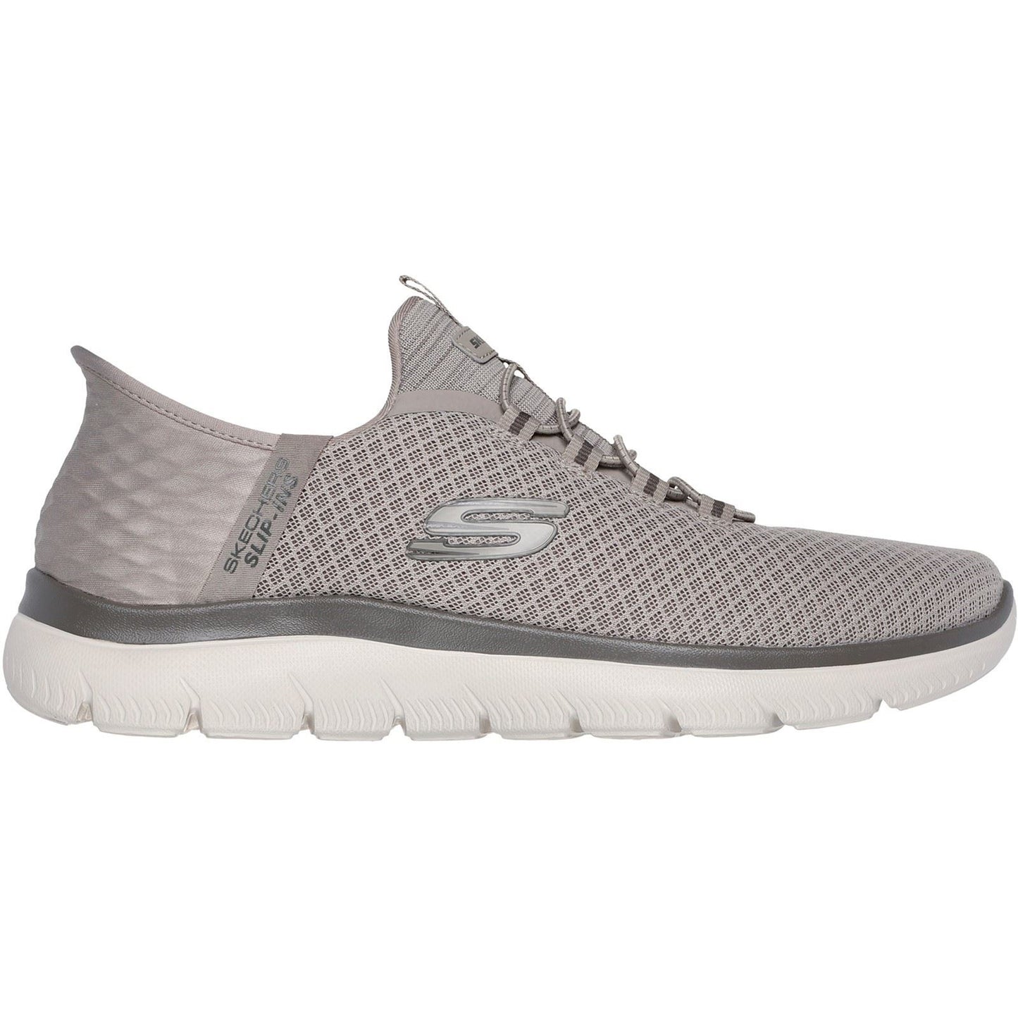 Skechers Slip-ins: Summits - High Range Polyester Men's Taupe Trainers
