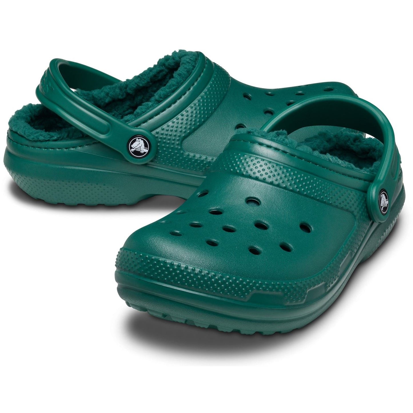 Crocs Women's Classic Lined Clog in Emerald
