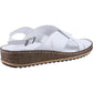 Hush Puppies Elena Leather Women's White Wedges