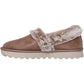 Skechers Cozy Up Polyester Women's Taupe Slippers