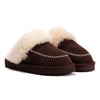 Osprey London The Celeste Suede Women's Chocolate Slippers