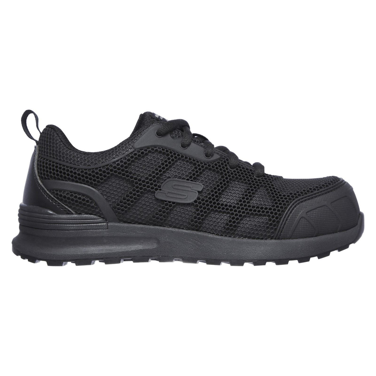 Skechers Workwear Bulklin Ayak Nylon Women's Black/Black Safety Trainers