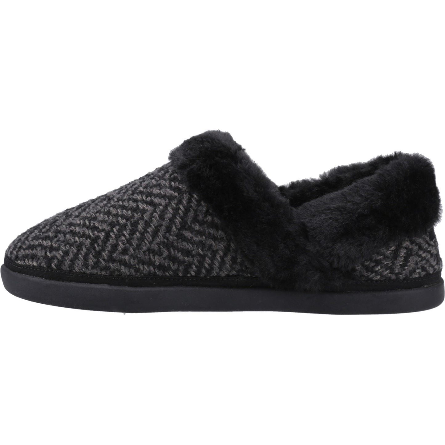TOMS Oslo Polyester Women's Black Slippers