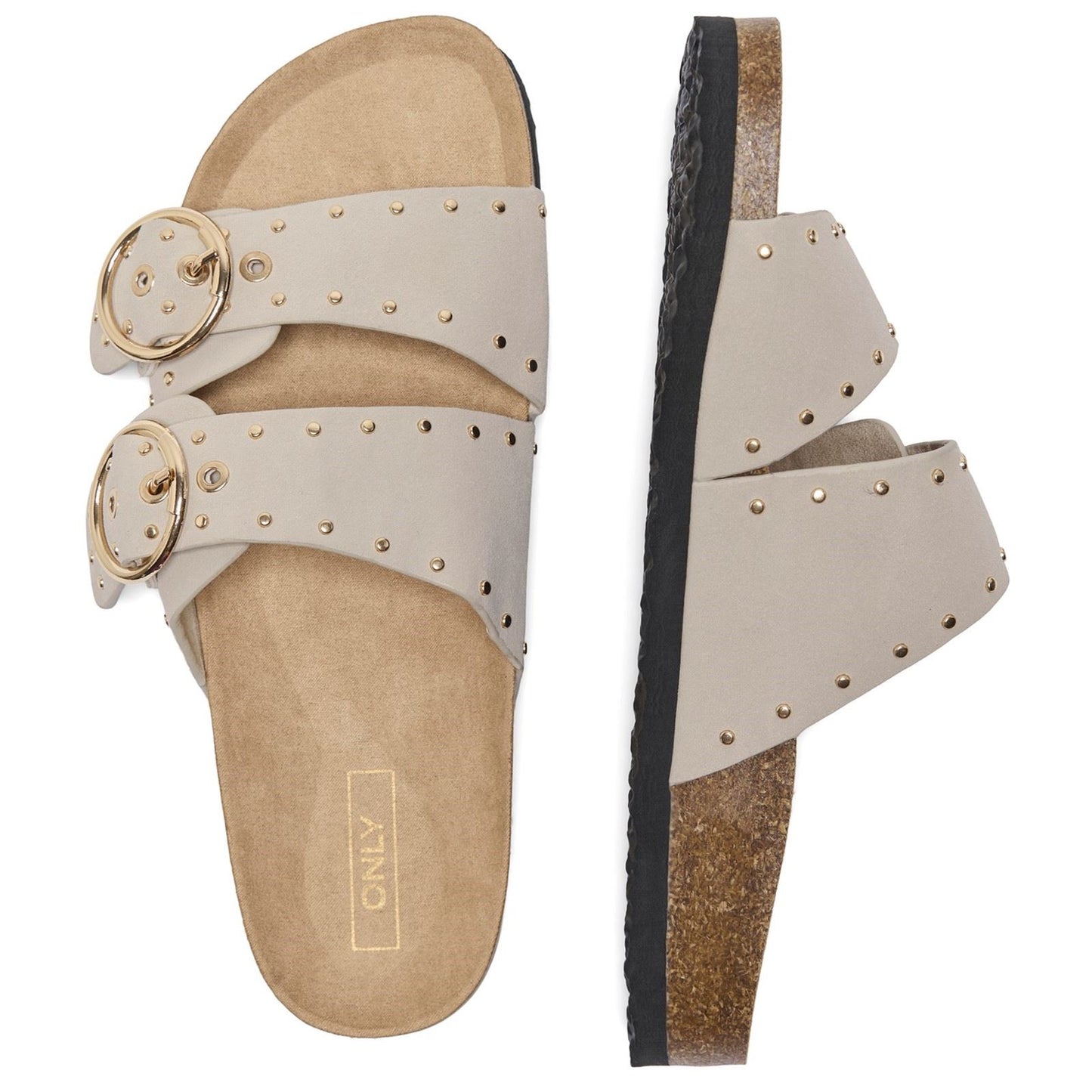 ONLY MAXI-15 Polyurethane Women's Cream Sandals