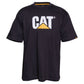 Caterpillar Men's Trademark Logo T-Shirt in Black