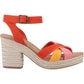 TOMS Women's Majorca Strappy Sandal in Flame
