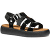 Geox D CAMALEI Synthetic Polyurethane Women's Black Sandals
