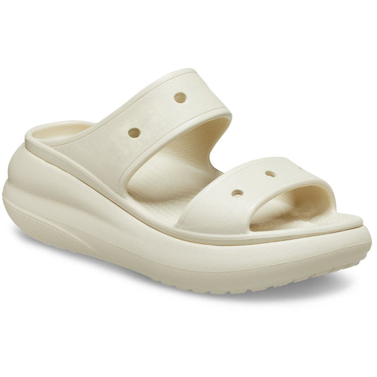 Crocs Classic Crush Sandal in Bone