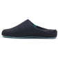 Hush Puppies The Good Polyester Men's Black Turquoise Slippers