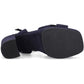 Hush Puppies Ophelia Suede Women's Navy Sandals