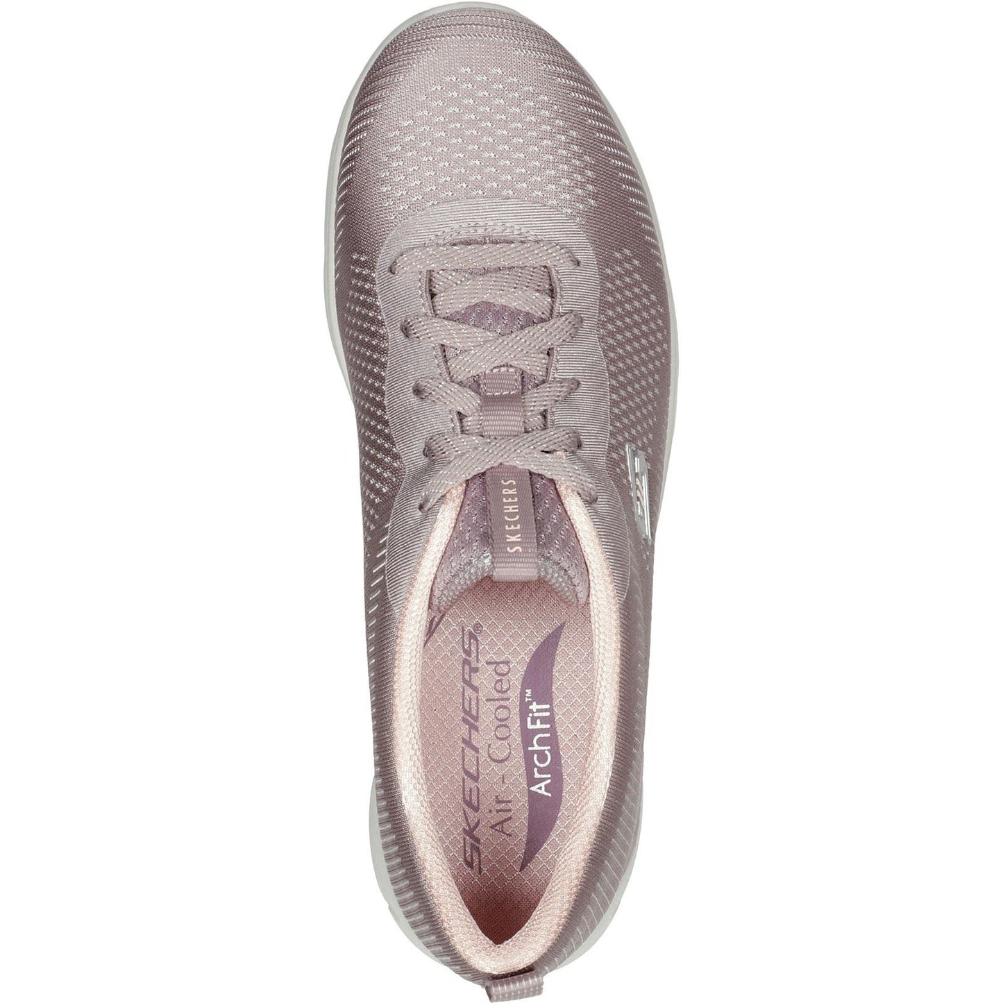 Skechers Women's Arch Fit Refine Classy Doll Trainers in Dark Taupe