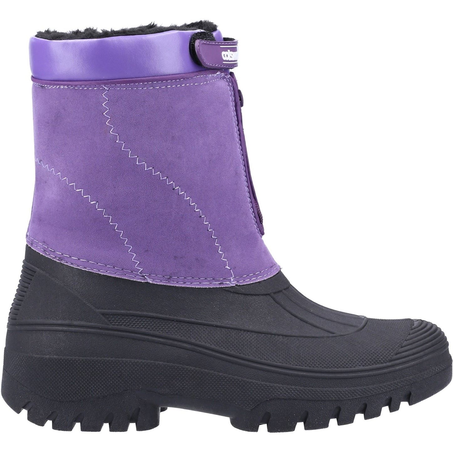 Cotswold Men's Venture Waterproof Winter Boot in Purple