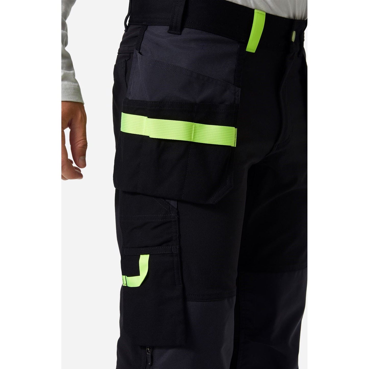 Helly Hansen Workwear Men's Oxford 4X Construction Trouser in Black/Ebony
