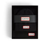 Hunter Jura Boxset Unisex Adults's Black Hat & Scarf Set