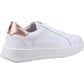 Hush Puppies Women's Camille Lace Cupsole in White