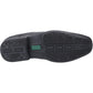 Pod Dundee Leather Men's Black Slip-On Shoes