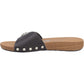 Fitflop iQushion Adjustable Buckle Leather Women's Chocolate Brown Sandals