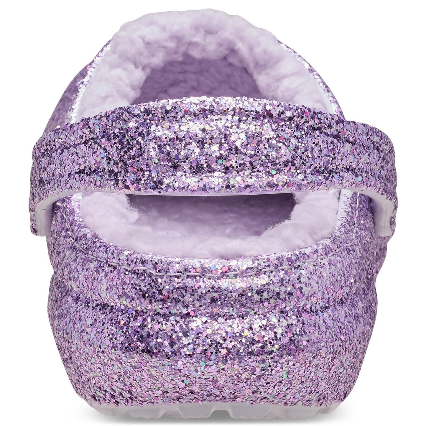 Crocs Classic Lined Clog Thermoplastic Kid's Purple Moon Clogs
