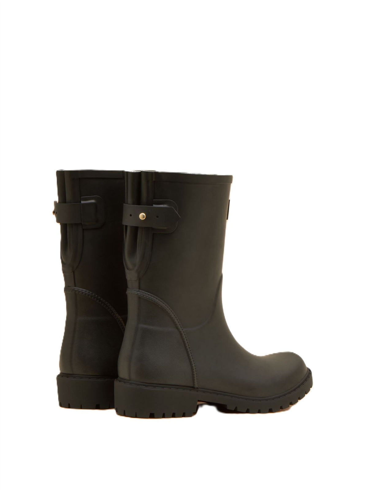 Joules Wistow Rubber Women's Black Mid Wellington Boots