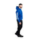 Caterpillar Trademark Banner Cotton Men's Blue Hooded Sweatshirt