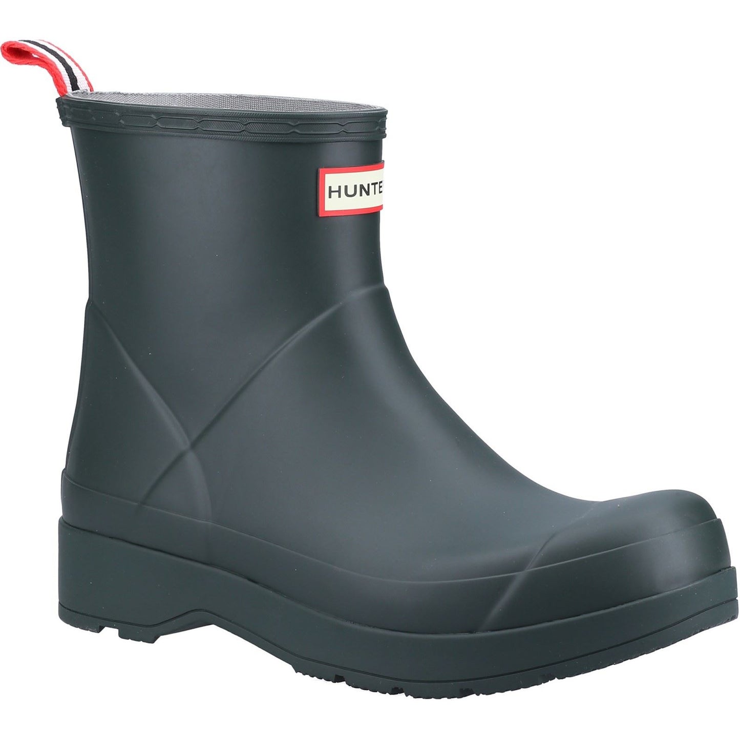 Hunter Men's Original Play Short Wellington Boots in Moss