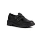 Geox Casey Leather Girl's Black Shoes