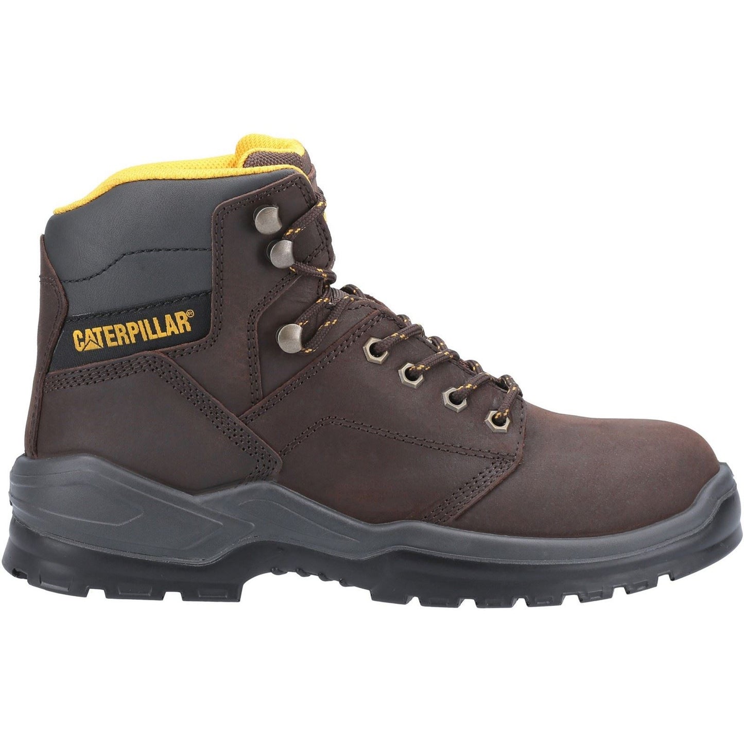 Caterpillar Men's Striver Injected Safety Boot in Brown